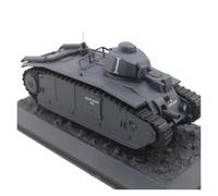 ZCYYUE Scale Models 1:43 Scale For French Char B1 Bis Heavy Tank Model Kit Static Diecast Collection Ornaments Diecast Tanks