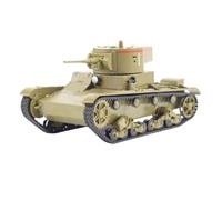 ZCYYUE Scale Models 1:43 Scale For Soviet T-26 NT005 Light Tank Model Kit Static Diecast Collection Ornament Diecast Tanks