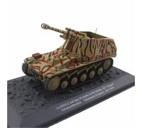 ZCYYUE Scale Models 1/43 Tank Armored Vehicle Model For Le.FH 18/2 Auf Fgst. Pz.Kpfw.II Wespe Die-cast Metal Toy Diecast Tanks