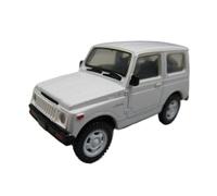 ZCYYUE Scale Models 1/64 For Suzuki 4WD Crossover SUV White Car Model Diecast Kit Alloy Hobby Static Collectible Toy Coupe Simulation