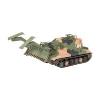 ZCYYUE Scale Models 1/72 Chinese Army Mine-clearing Tracked Tank Model Die Casting Collectible Static Ornaments Diecast Tanks