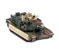 ZCYYUE Scale Models 1:72 Scale For American M1A1 TUSK M1 Main Battle Tank Model Kit Static Collection Diecast Tanks