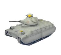 ZCYYUE Scale Models 1:72 Scale For France AMX72 Cavalry Tank Model Kit Static Die Casting Collectible Ornaments Diecast Tanks