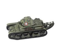 ZCYYUE Scale Models 1:72 Scale For France R-35 FCM36 Lightweight Tank Model Kit Static Die Casting Collectible Ornament Diecast Tanks