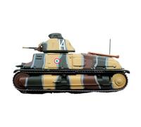 ZCYYUE Scale Models 1:72 Scale For French S35 Tank Model Kit Static Diecast Collection Simulation Decoration Diecast Tanks