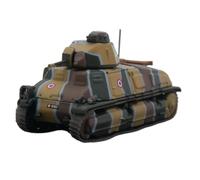 ZCYYUE Scale Models 1:72 Scale For French Somoa Armour Tank Model Kit Static Die-cast Collection Ornaments Diecast Tanks