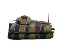 ZCYYUE Scale Models 1:72 Scale For French Somua S 35 Alloy Tank Model Kit Static Die Casting Collectible Ornaments Diecast Tanks