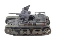 ZCYYUE Scale Models 1:72 Scale For German 37mm 35R731 (f) Tank Model Kit Static Die Casting Collectible Ornament Diecast Tanks