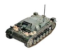 ZCYYUE Scale Models 1:72 Scale For German Assault Gun No.3 LAH Tank Model Kit Static Die Casting Collectible Ornament Diecast Tanks