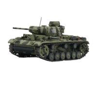ZCYYUE Scale Models 1:72 Scale For German Pz.Kpfw. III Ausf L Sd.kfz.141 Tank Model Kit Static Die-cast Collection Diecast Tanks