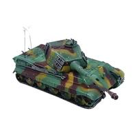 ZCYYUE Scale Models 1:72 Scale For German Tiger King Heavy Tank Model Kit Three-color Simulated Ornaments Static Collection Diecast Tanks