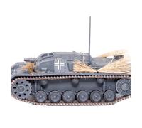 ZCYYUE Scale Models 1:72 Scale For German Type III Assault Tank Model Kit Static Hobbyist Collectible Ornament Diecast Tanks