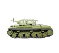 ZCYYUE Scale Models 1:72 Scale For KV-1 Soviet Tank Model Kit Green Painted Static Diecast Collection Diecast Tanks