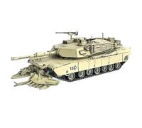 ZCYYUE Scale Models 1:72 Scale For M1a2 Sep Abrams Main Battle Tank Model Kit Static Die Casting Collectible Ornaments Diecast Tanks