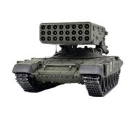 ZCYYUE Scale Models 1/72 Scale For Russian Special Military Operations TOS-1 Flamethrower Tank Finished Model Collection Ornaments Diecast Tanks