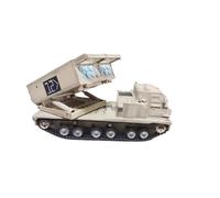 ZCYYUE Scale Models 1:72 Scale For U.S.A. M270 Launch Rocket Tank Model Kit Static Die Casting Collectible Ornament Diecast Tanks