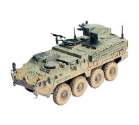 ZCYYUE Scale Models 1:72 Scale For U.S. Army M1134 Missile Tank Model Kit Static Die Casting Collectible Ornament Diecast Tanks