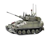 ZCYYUE Scale Models 1:72 Scale For UK Simitar Armoured Tracked Tank Model Kit Static Die Casting Collectible Ornaments Diecast Tanks