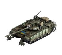 ZCYYUE Scale Models 1:72 Scale For Ukraine T-72B3M Tracked Tank Model Kit Static Die Casting Collectible Ornaments Diecast Tanks