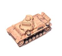 ZCYYUE Scale Models 1/72 Scale German Panzer 3 DAK 501 Heavy Armored Battalion Model Kit Plastic Material Diecast Tanks