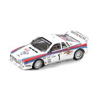 ZCYYUE Scale Models Alloy Collectible Rally Car Model CMR For Lancia 037 1983 Circuit De Monte Carlo 1:43 Martini Coupe Simulation