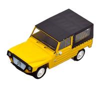 ZCYYUE Scale Models Alloy Yellow IXO For Citroën Jeep Off-road Vehicle Model 1:43 Namco Pony 1975 Coupe Simulation