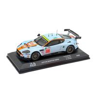 ZCYYUE Scale Models Altaya IXO For Aston Martin DBR9 1/43 Alloy Car Model 2008 Le Mans Gulf Paint Rally Coupe Simulation