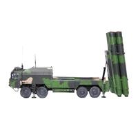ZCYYUE Scale Models AM 1/72 China 19 Air Defense Missile System Hydraulic Rod Movable Wheel Rotatable Tank Simulation Resin Model Diecast Tanks