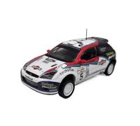 ZCYYUE Scale Models Collectible Model Car Die-cast Kit IXO 1/43 For FORD FOCUS RS WRC #5 2002 Rally Car. Coupe Simulation