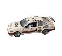 ZCYYUE Scale Models Collectible Model Car Die-cast Kit IXO 1/43 For Ford Sierra RS #4 1987 Rally Car. Coupe Simulation