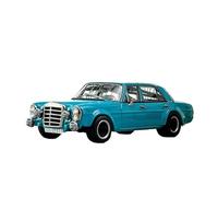 ZCYYUE Scale Models Diecast Freedom 1:64 300sel Blue Pig Car Model Kit Hobby Collectible Toy Car Coupe Simulation