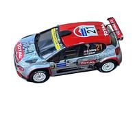 ZCYYUE Scale Models Incredible Diecast Alloy Racing Car Model Replica Toy IXO 1:43 For CITROEN C3 R5#21 2020 Coupe Simulation