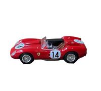 ZCYYUE Scale Models Incredible Diecast Alloy Racing Car Model Replica Toy IXO 1:43 For FERRARI 250 TESTA ROSSA #14 1958 Coupe Simulation