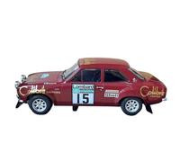 ZCYYUE Scale Models IXO 1:18 For FORD ESCORT MK1 RS 1600#15 1974 Ford Racing Model Coupe Simulation
