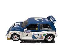 ZCYYUE Scale Models IXO 1/18 For MG METRO 6R4#4 1986, Rally Car Model Diecast Collection Coupe Simulation