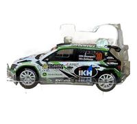 ZCYYUE Scale Models IXO 1/18 For SKODA FABIA R5#30 Rally Car Model Diecast Collection Coupe Simulation