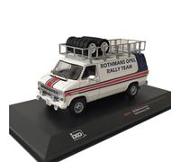 ZCYYUE Scale Models IXO 1/43 For CHEVROLET VAN G-SERIE 1983 Diecast Model Alloy Toy Collection Coupe Simulation