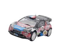 ZCYYUE Scale Models Ixo 1:43 For Citroen DS3 WRC 2013 Loeb Rally Car Model Collection Coupe Simulation