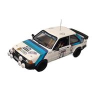 ZCYYUE Scale Models IXO 1/43 For FORD ESCORT MKIII RS 1600i #20 1983 Diecast Alloy Rally Car Model Simulation Replica Toy Coupe Simulation