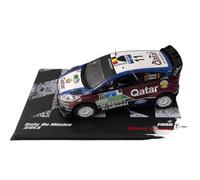 ZCYYUE Scale Models IXO 1/43 For FORD ESCORT RS #18 1996 Die-cast Alloy Rally Car Model Simulation Replica Toy Coupe Simulation