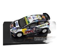 ZCYYUE Scale Models IXO 1/43 For FORD FIESTA R5#21 2021 Die-cast Alloy Rally Car Model Simulation Replica Toy Coupe Simulation
