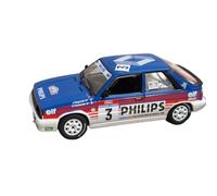 ZCYYUE Scale Models IXO 1/43 For RENAULT 11 TURBO #3 Die-cast Alloy Rally Car Model Simulation Replica Toy Coupe Simulation