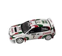ZCYYUE Scale Models IXO 1/43 For TOYOTA COROLLA WRC #7 1997 Diecast Alloy Rally Car Model Simulation Replica Toy Coupe Simulation