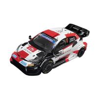 ZCYYUE Scale Models IXO 1/43 For TOYOTA GR YARIS #17 2023 Die-cast Alloy Rally Car Model Simulation Replica Toy Coupe Simulation