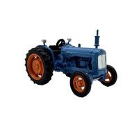 ZCYYUE Scale Models OXFORD For Fordson Tractor Blue Vintage Car Model Alloy Car Simulation Collection Ornaments 1:76 Coupe Simulation