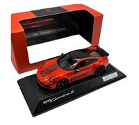 ZCYYUE Scale Models Red For Porsche 911 Original Car Model 1/43 CarreraS 2022 992 Resin Coupe Simulation