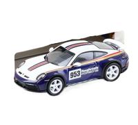 ZCYYUE Scale Models Resin Porsche Original Dakar 953 1/43 992 2023 Alloy Model Collection Coupe Simulation