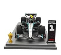 ZCYYUE Scale Models Spark 2024 British Grand Prix Victory W15 Mercedes Team Hamilton F1 1:43 Resin Rally Car Coupe Simulation