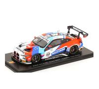 ZCYYUE Scale Models Spark For BMW M4 GT3 2024 Spa Endurance Race 1/43 Resin Collectible Model Rally Car Coupe Simulation