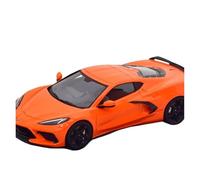 ZCYYUE Scale Models Spark Resin For Corvette American Muscle Car Model Orange C8 2020 1/43 Collectible Toy Kit Coupe Simulation